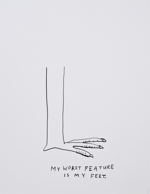 Jim Torok, ‘My Worst Feature is My Feet’, 2015, Lora Reynolds Gallery