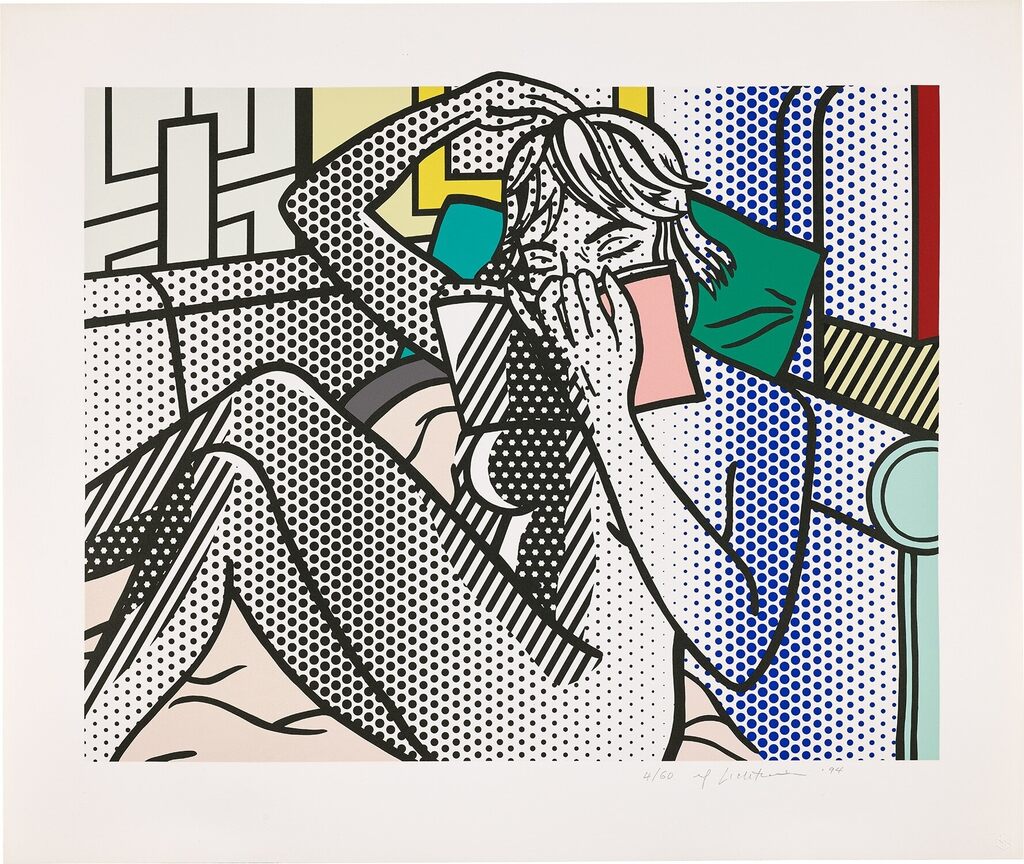 Roy Lichtenstein - Nude Reading, from Nudes series (C. 288)