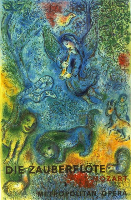 Marc Chagall, ‘The Magic Flute (Die Zauberflote)’, 1973, Posters, Offset Lithograph, ArtWise