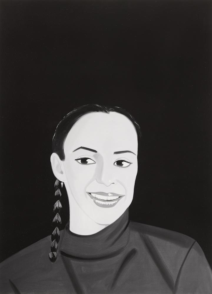 Alex Katz - Belinda, from Smiles Portfolio