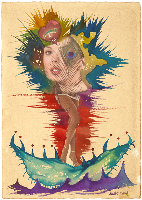 Bela Szeift, ‘Birth of Venus collage’, 2008, FRED.GIAMPIETRO Gallery