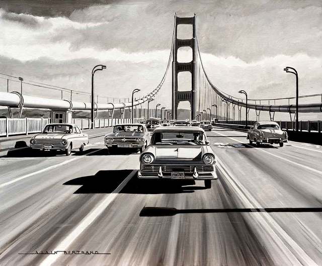 Alain Bertrand, ‘Golden Gate Bridge’, Catto Gallery