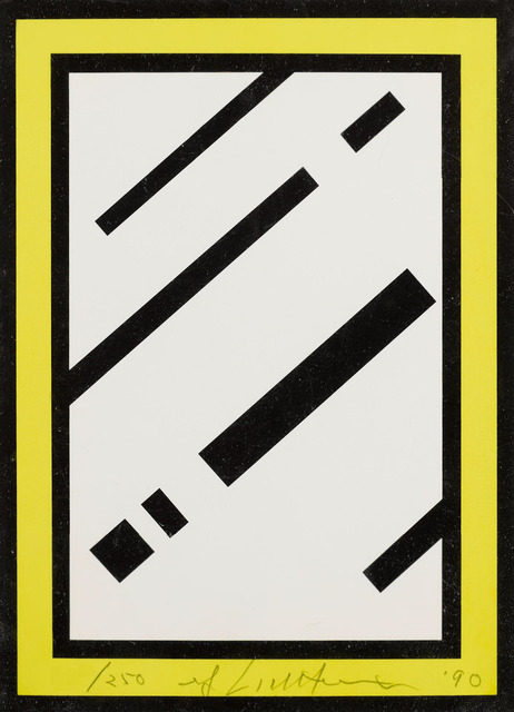 Roy Lichtenstein, ‘Mirror’, 1990, Print, Screenprint in colours, on white 4-ply museum board, RAW Editions
