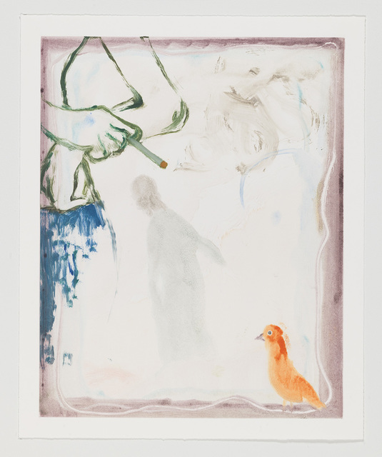 Sanya Kantarovsky, ‘Pepel’, 2018, Print, Monotype, Taka Ishii Gallery