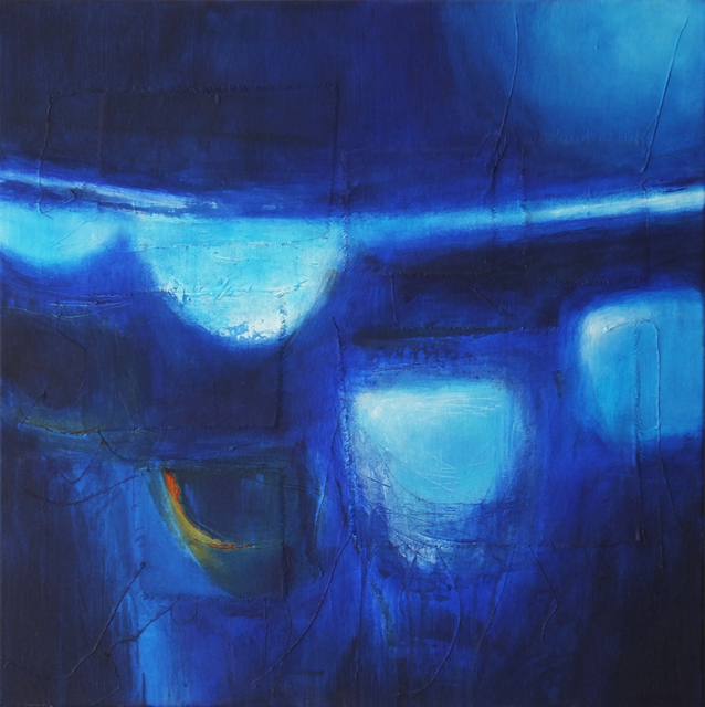 Martyn Brewster, ‘Night Seascape, Full Moon’, 2017, Sladers Yard