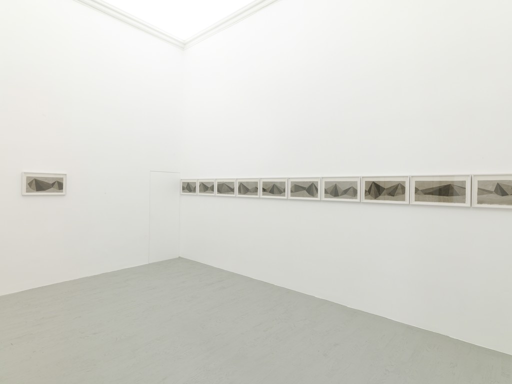 Sol LeWitt - pyramids, 1986 - partial view of the exhibition - November 2012 - Galleria Alfonso Artiaco, Napoli Sol LeWitt - pyramids, 1986 - partial view of the exhibition - November 2012 - Galleria Alfonso Artiaco, Napoli