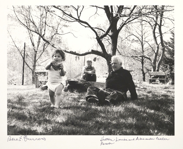 Pedro E. Guerrero, ‘Holton Rower, Louisa and Sandy Calder, Rocksbury, CT’, 1964, Edward Cella Art and Architecture