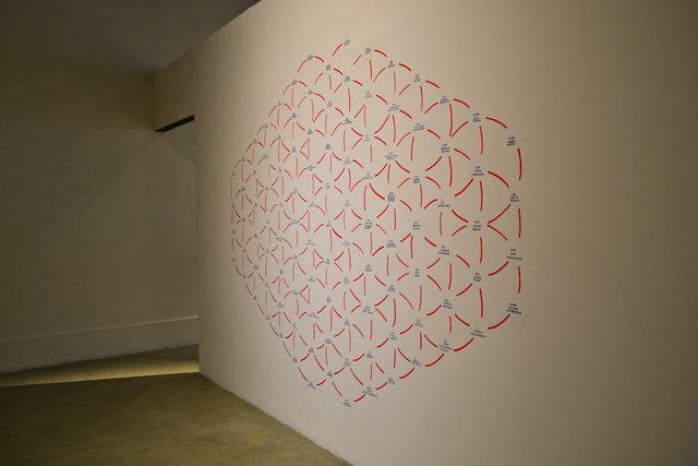 José Hidalgo-Anastacio, ‘Oikoumenē (suspended) / Versión 1’, 2015-2016, Nomínimo