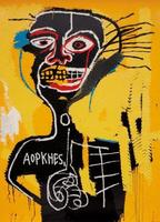 Jean-Michel Basquiat - Cabeza, from Portfolio II