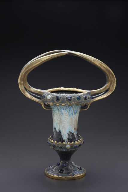 Amphora, ‘Gilded Chalice’, 1904, Design/Decorative Art, Hard Earthenware, Jason Jacques Gallery