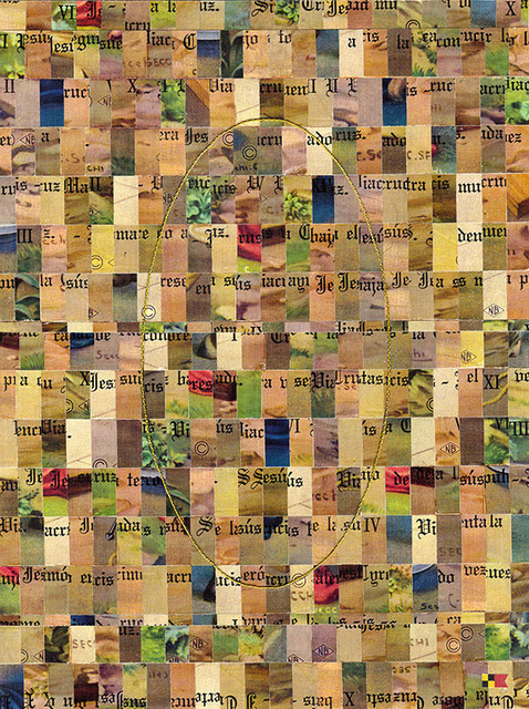 Lou Beach, ‘Nazz Subtext’, 2017, Drawing, Collage or other Work on Paper, Collage of printed ephemera, Craig Krull Gallery