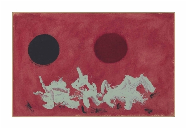 Adolph Gottlieb, ‘Red Ground’, Christie's
