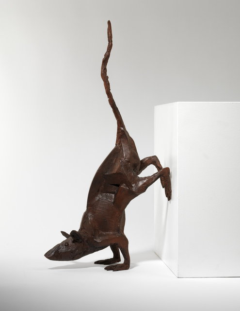 Sophie Dickens, ‘Rat 5, Jumping Down’, 2014, Sculpture, Bronze, Sladmore