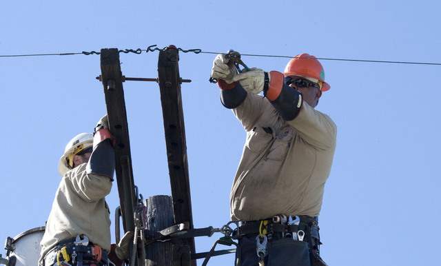 Armando Arorizo, ‘Overhead Lineman Working’, 2016, The Perfect Exposure Gallery