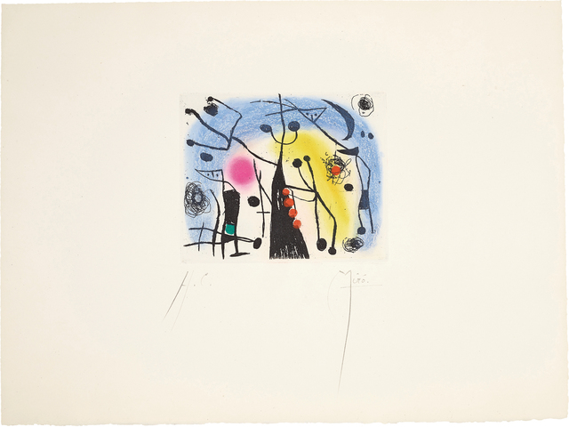 Joan Miró, ‘Les magdaléniens (The Magdalenians)’, 1958, Phillips