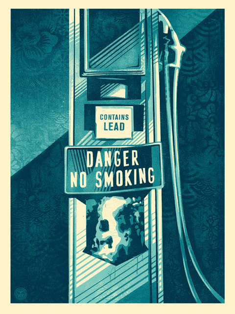 Shepard Fairey, ‘Danger No Smoking’, ca. 2015, AYNAC Gallery