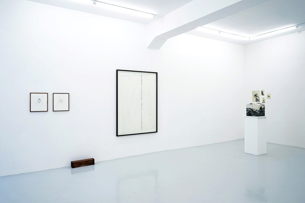 Installation view When the facts change, I change my mind with works by Benedikte Bjerre, Anne-Lise Coste, Slawomir Elsner, Jonathan Monk, Andreas Slominski and Sandra Vásquez de la Horra. Lullin + Ferrari, Zurich, 2019 Installation view When the facts change, I change my mind with works by Benedikte Bjerre, Anne-Lise Coste, Slawomir Elsner, Jonathan Monk, Andreas Slominski and Sandra Vásquez de la Horra. Lullin + Ferrari, Zurich, 2019