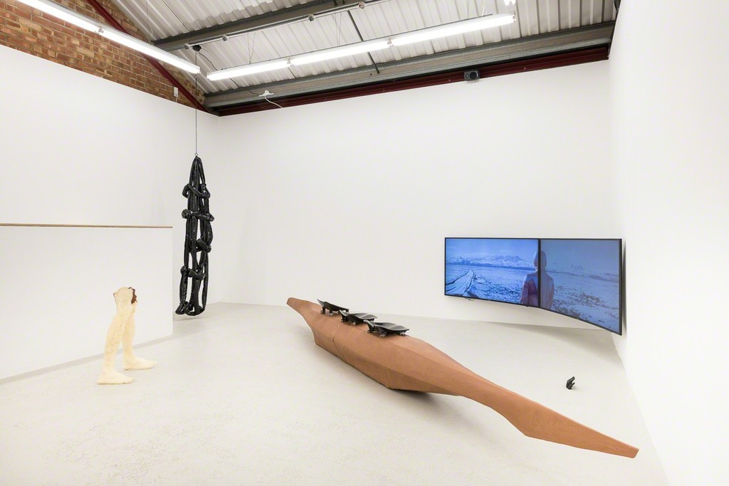 Installation view of Michal Plata ‘Cacotopia 02’ at Annka Kultys Gallery, London 2018. Photo: Annka Kultys Gallery (Damian Griffiths) Installation view of Michal Plata ‘Cacotopia 02’ at Annka Kultys Gallery, London 2018. Photo: Annka Kultys Gallery (Damian Griffiths)