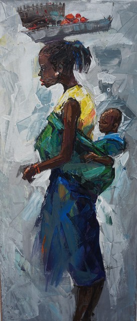 Godwin Adjei Sowah, ‘Mama’, ca. 2017, TO LIVE IS TO CHOOSE