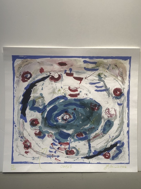 Joan Snyder, ‘Oasis’, 2006, Anders Wahlstedt Fine Art