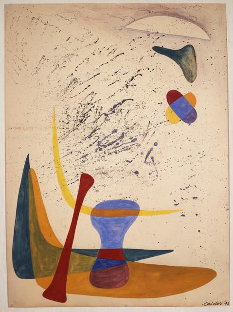 Alexander Calder, ‘Untitled (Boomerangs and Bones)’, 1942, Calder Foundation