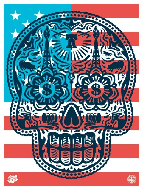 Shepard Fairey (OBEY), ‘Power And Glory (Merica)’, 2018, Dope! Gallery