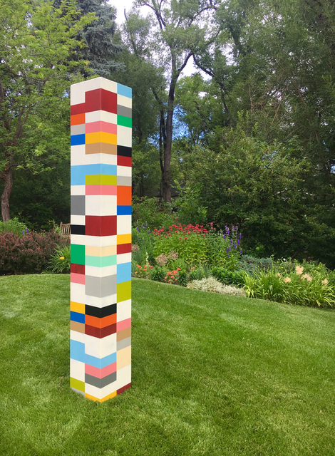 Pard Morrison, ‘Leap of Faith’, 2018, Sculpture, Fired pigment on aluminum, Brian Gross Fine Art
