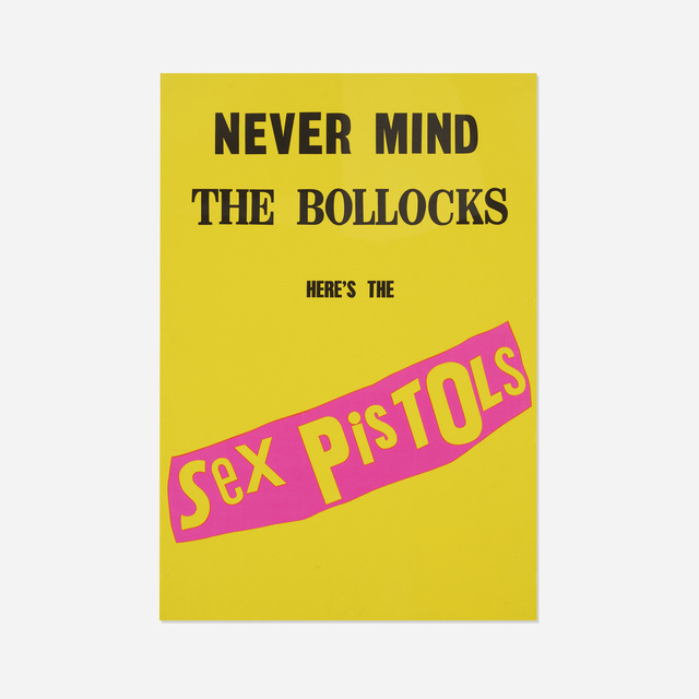 Jamie Reid Sex Pistols Poster 1977 Artsy