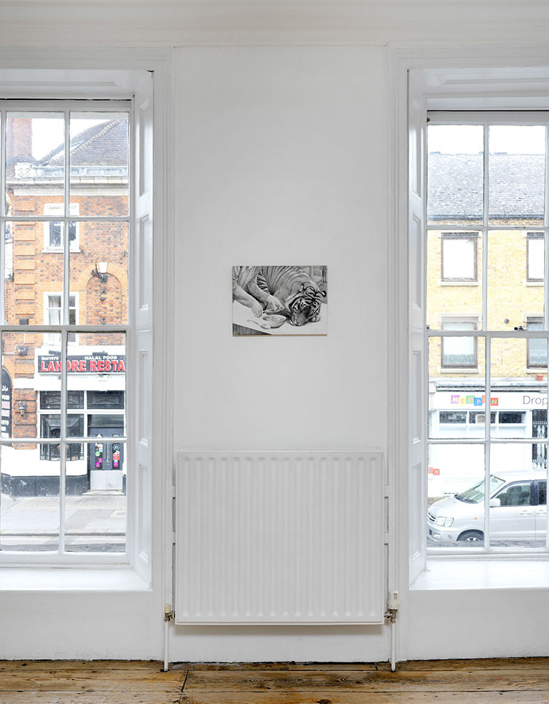 'Dark Smoke' installation view, work by Dan Beudean 'Dark Smoke' installation view, work by Dan Beudean