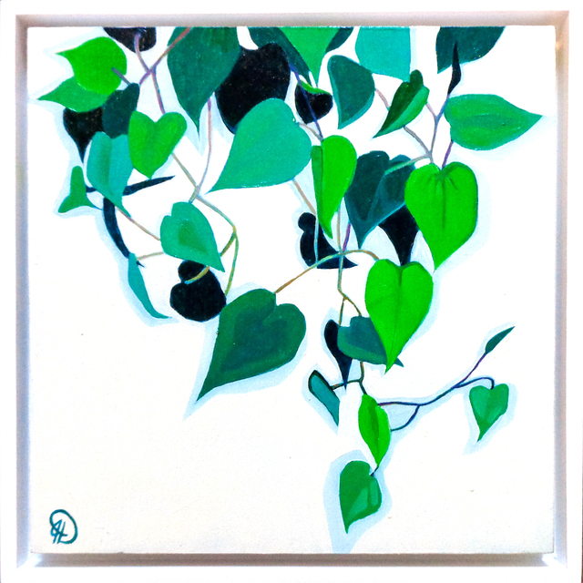 Julia Deckman, ‘Vine Study’, 2019, Painting, Oil on panel, framed, Miller Gallery Charleston