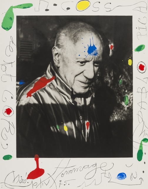 Joan Miró, ‘Hommage a Picasso’, 1975, Forum Auctions
