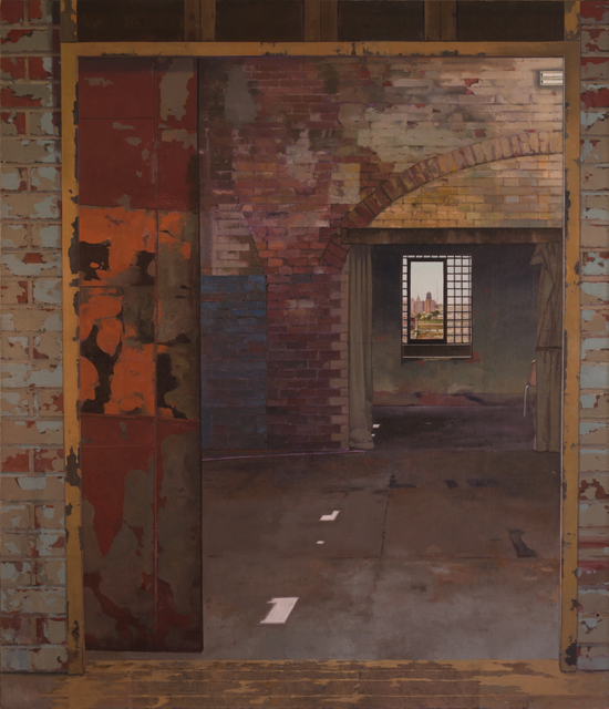 John Moore (b.1941), ‘Sunday Morning Sunlight’, 2017, Painting, Oil on canvas, Locks Gallery