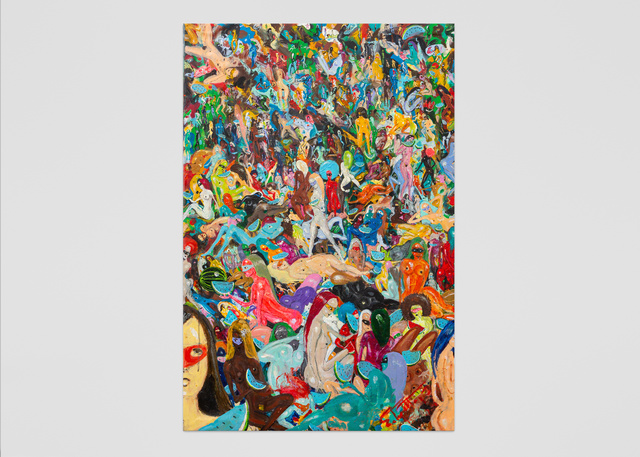 Ealy Mays, ‘Pokadata Blue Watermelon Hunter’, 2017, ABXY