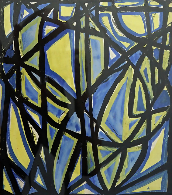 Aurelie Nemours, ‘Archaïque’, 1954-1974, Drawing, Collage or other Work on Paper, Gouache on paper, ART'LOFT, Lee-Bauwens Gallery