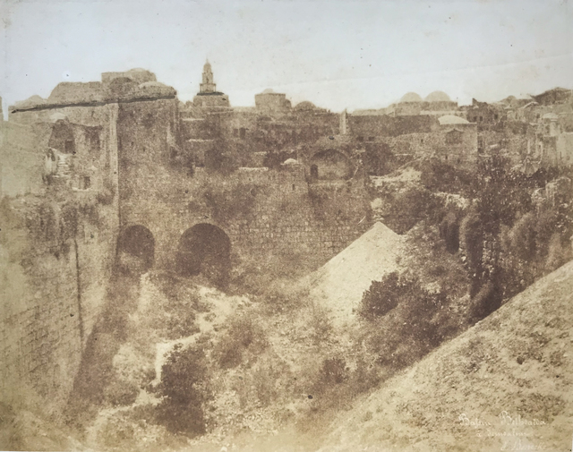 Ernst Benecke, ‘Pool of Bethesda (Bassin Bethsaida), Jerusalem’, 1852, Vision Neil Folberg Gallery