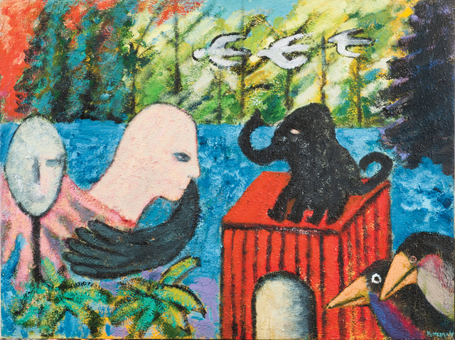 Florence Putterman, ‘What do you say to a baby elephant’, 2012, Walter Wickiser Gallery