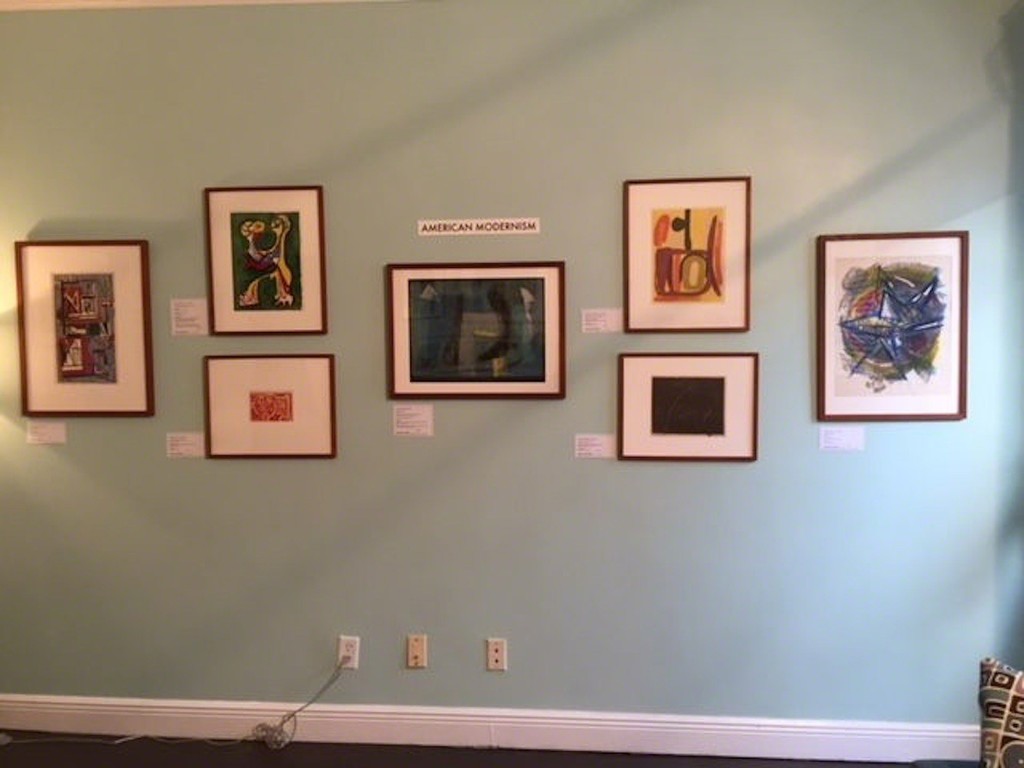 The Susan Teller Gallery Booth at INK Miami, 2017, Room 156, East Wall, American Modernists The Susan Teller Gallery Booth at INK Miami, 2017, Room 156, East Wall, American Modernists