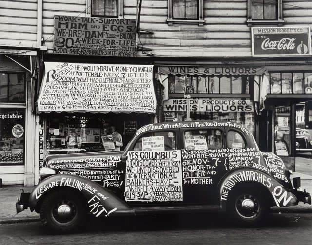 John Gutmann, ‘Yes, Columbus Did Discover America!, San Francisco’, 1938, Heritage Auctions