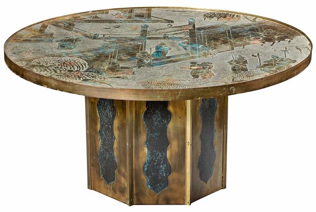 ‘Philip and Kelvin LaVerne Patinated Bronze Chan Coffee Table’, 1960s, Design/Decorative Art, Doyle
