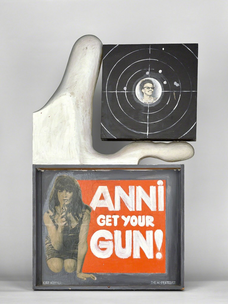 Kurt Hüpfner, The Hypertelist, 1966/1968, Donation from private collection, Photo: © Belvedere, Vienna Kurt Hüpfner, The Hypertelist, 1966/1968, Donation from private collection, Photo: © Belvedere, Vienna
