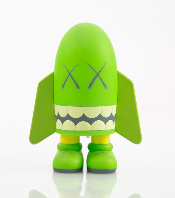 KAWS, ‘Blitz (Green)’, 2004, Sculpture, Painted cast vinyl, Heritage Auctions