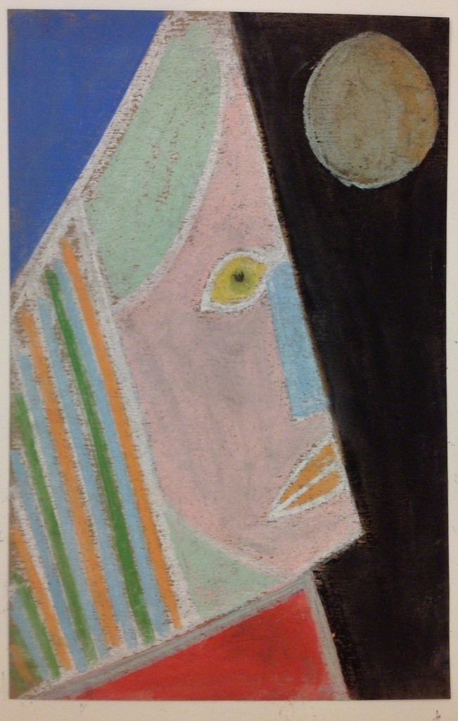 "Untitled" 11 x 17 Pastel on watercolor paper "Untitled" 11 x 17 Pastel on watercolor paper