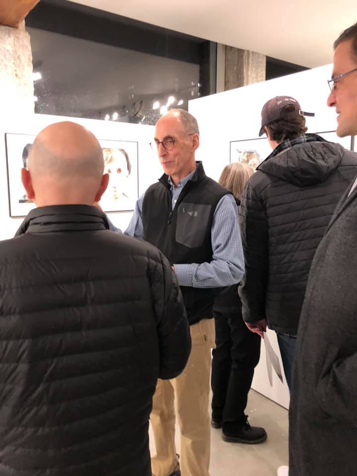 Well attended Reception on January 3rd. David Weinberg superimposes self-portraits onto images ranging from mythological figures to animals to X-rays and everything in between. His reflection is one of identification with these icons, as he attempts to define his own persona. Well attended Reception on January 3rd. David Weinberg superimposes self-portraits onto images ranging from mythological figures to animals to X-rays and everything in between. His reflection is one of identification with these icons, as he attempts to define his own persona.