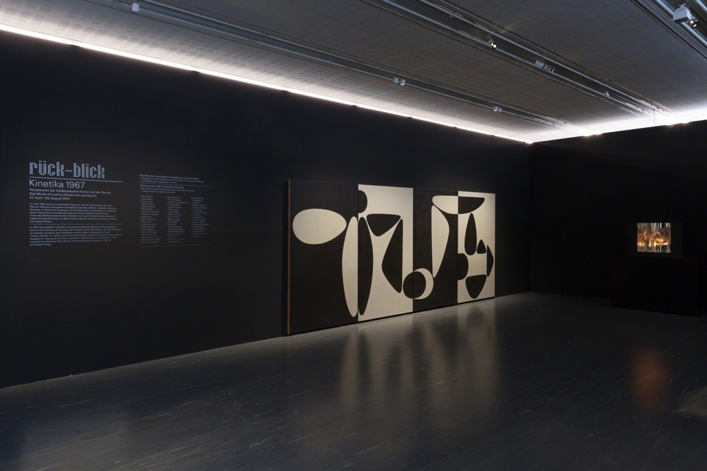 Exhibition View "Retrospect: Kinetika 1967“, Photo: © Belvedere, Vienna Exhibition View "Retrospect: Kinetika 1967“, Photo: © Belvedere, Vienna