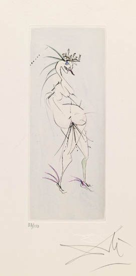 Salvador Dalí, ‘Grotesque’, 1968, Galerie d'Orsay