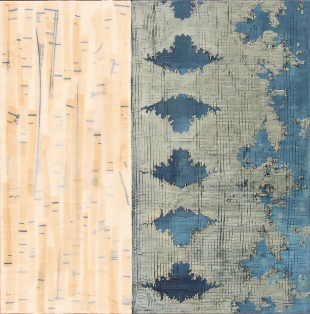 Amber George, ‘Lace No. 4’, 2009, Painting, Encaustic/mm on panel, Susan Eley Fine Art