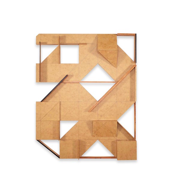 Ernesto Garcia Sanchez, ‘Untitled 4’, 2020, Sculpture, MDF cardboard and wood sticks, Mindy Solomon Gallery