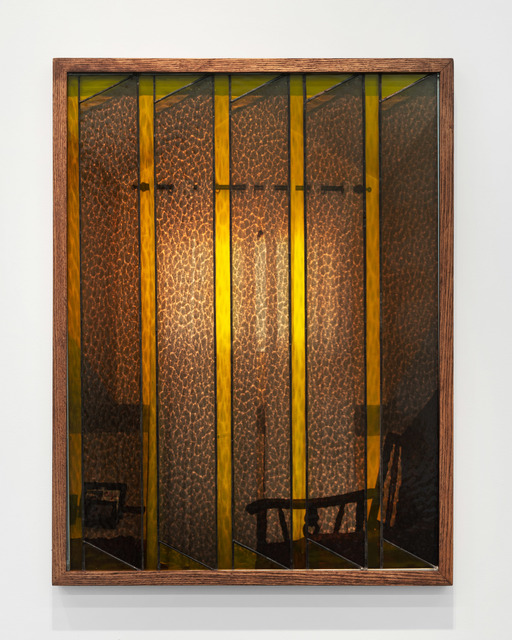 Nadia Belerique, ‘My Middle Name’, 2019, Photography, Inkjet photograph mounted to dibond, stained glass, lead, artist's frame, Daniel Faria Gallery