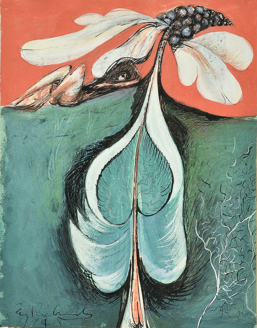 Ceri Richards, ‘‘The force that through the green fuse drives the flower….’’, 1945, Mixed Media, Mixed Media, Kynance Fine Art