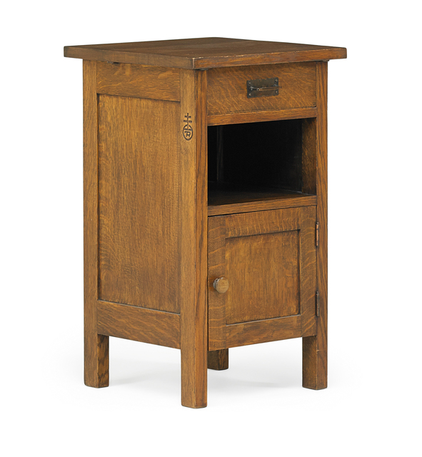 Roycroft White Furniture Co Nightstand For The Grove Park Inn Ca